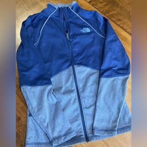 The North Face Small Blue Zip Jacket